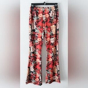Bright Floral Flare Leggings